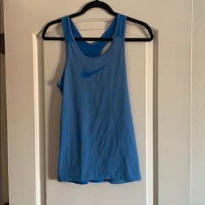 blue nike dry fit shit